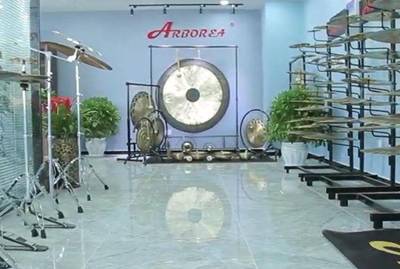 章丘有這樣一家企業,省內唯一一家可生產直徑150厘米大鑼